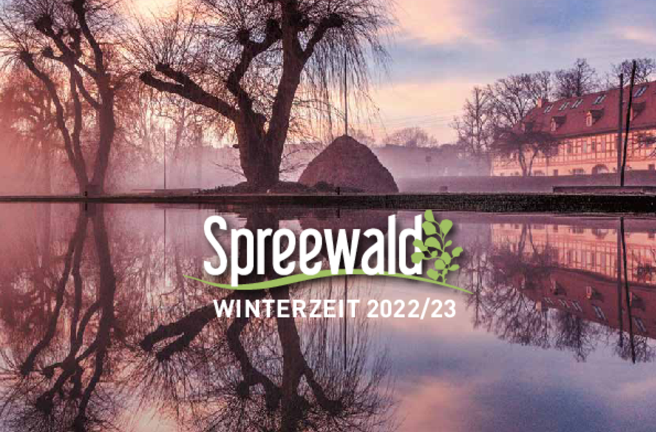 Spreewaldbroschüre WINTER Fließ Cover